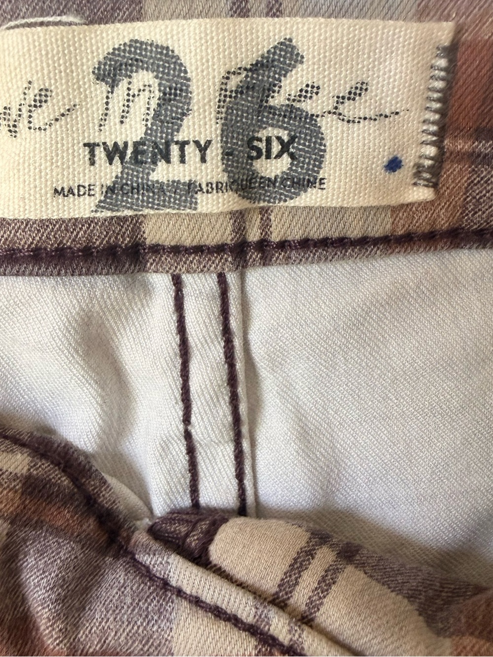 Free People Just Float On Plaid Flares - Picture 11 of 13